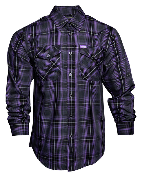 BIG LEAGUE BAMBOO LONG SLEEVE BUTTON UP - MENS